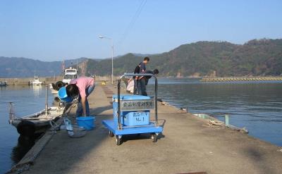 小浜市　田烏にて