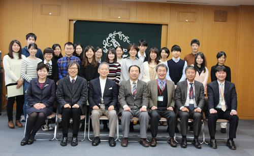 進士学長の祝辞