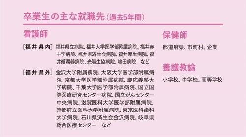 看護学科就職先2022