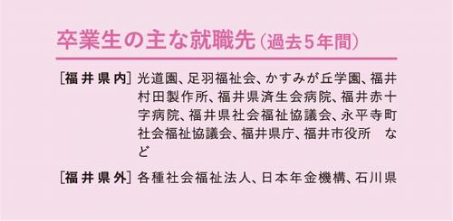 社会福祉学科就職先2022