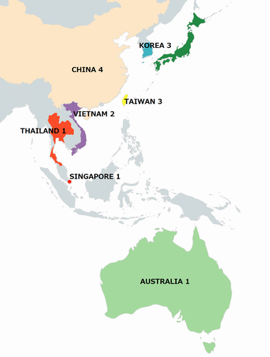 協定アジアオセアニア