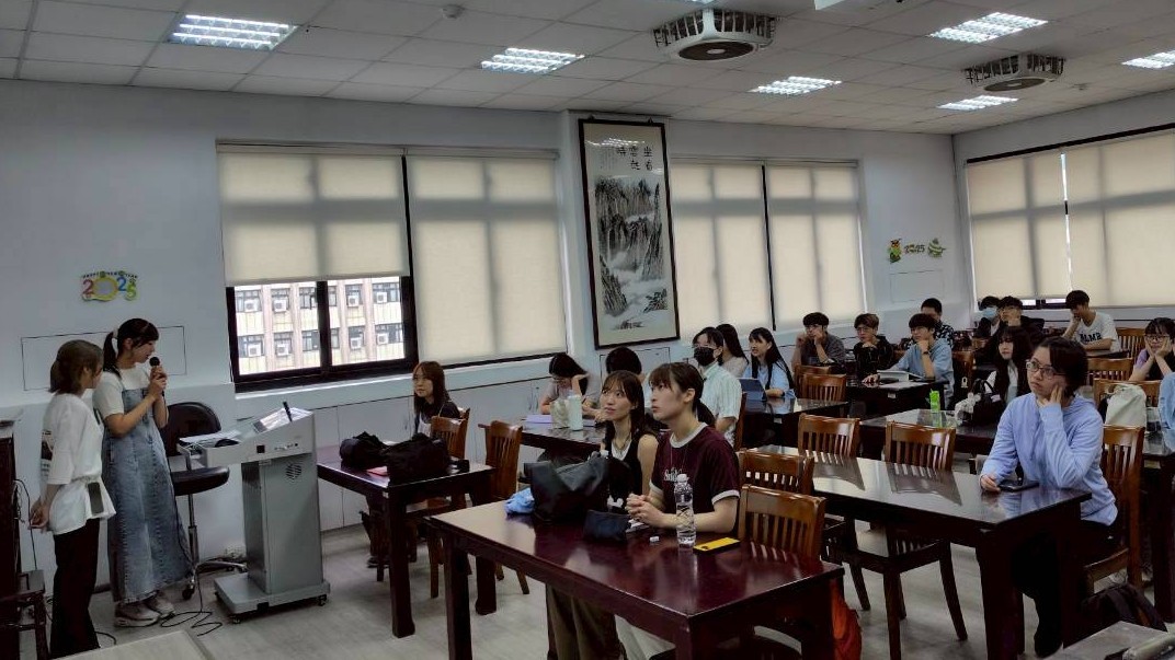 台中科技大学交流の様子2